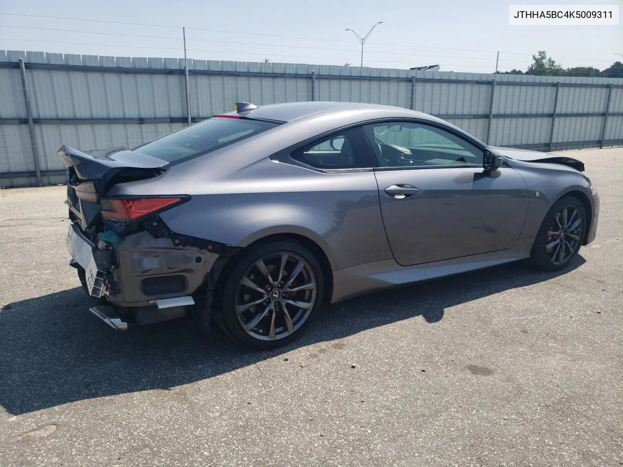 2019 Lexus Rc 300 VIN: JTHHA5BC4K5009311 Lot: 70830324