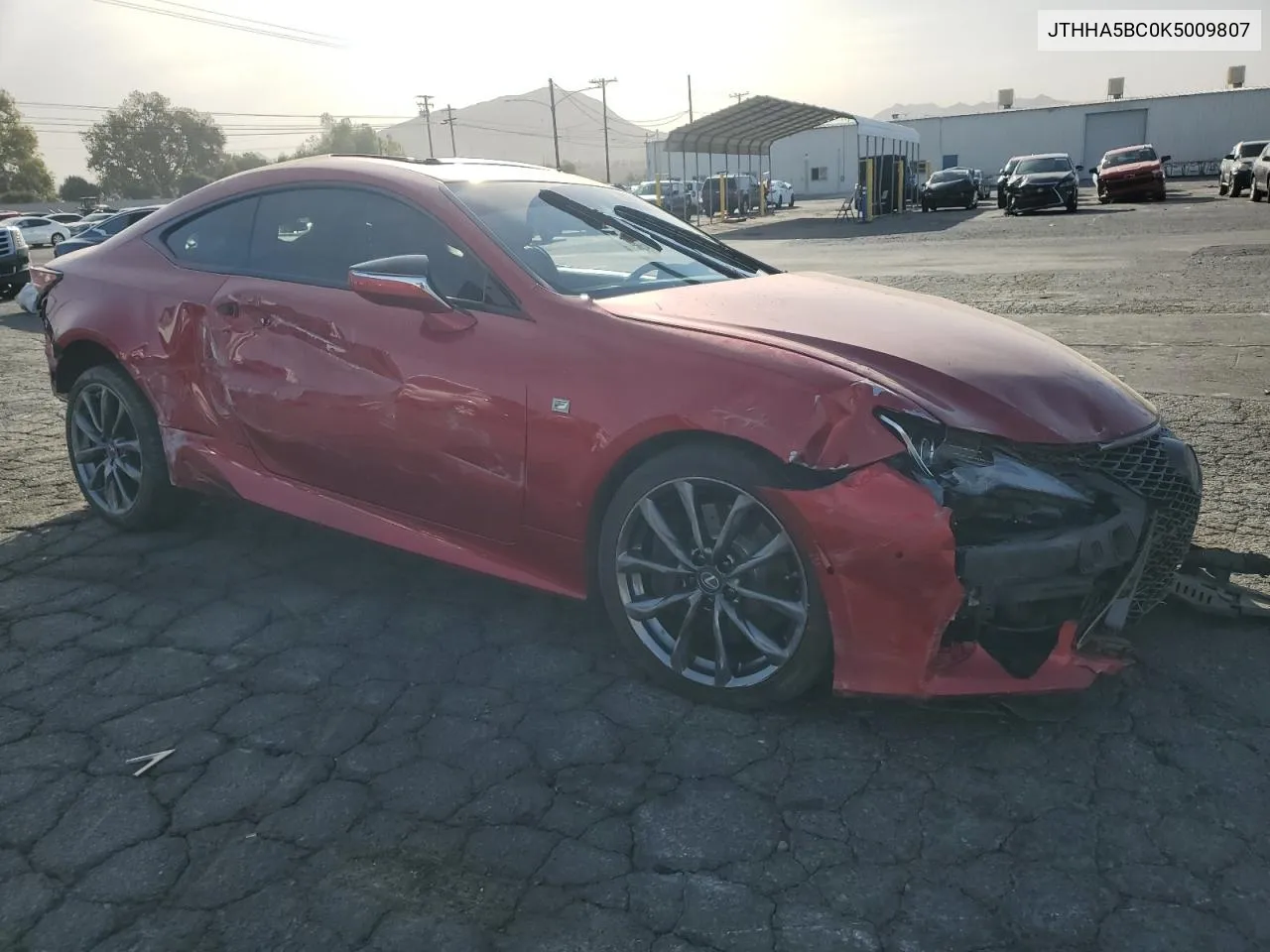 2019 Lexus Rc 300 VIN: JTHHA5BC0K5009807 Lot: 79458254