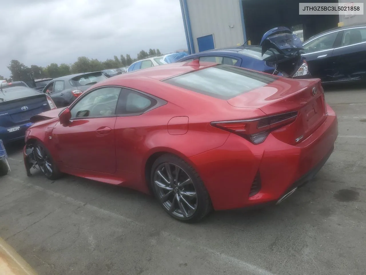 JTHGZ5BC3L5021858 2020 Lexus Rc 350 F Sport