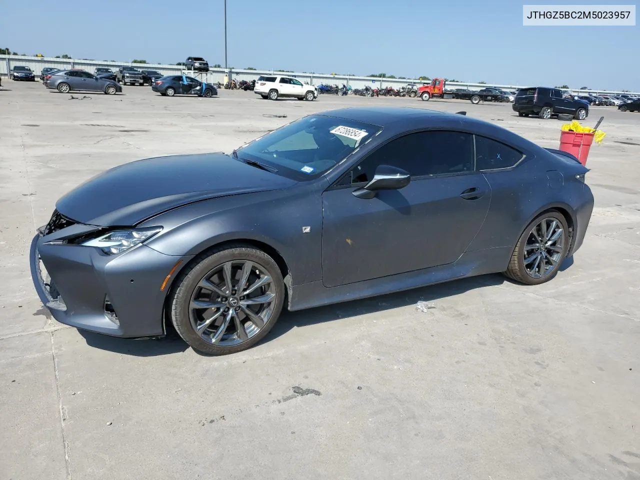 2021 Lexus Rc 350 Base VIN: JTHGZ5BC2M5023957 Lot: 67286854