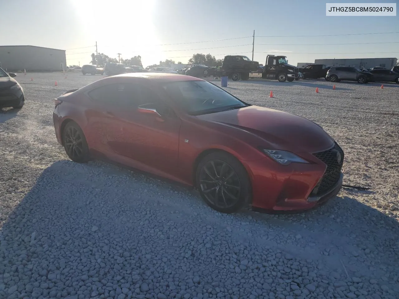 2021 Lexus Rc 350 Base VIN: JTHGZ5BC8M5024790 Lot: 76270034