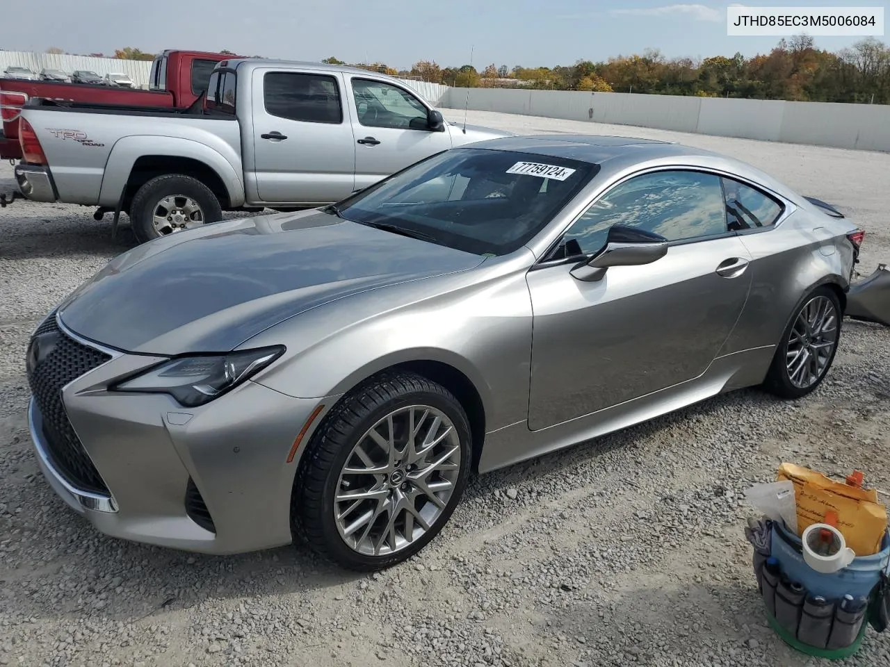 2021 Lexus Rc 300 Base VIN: JTHD85EC3M5006084 Lot: 77759124