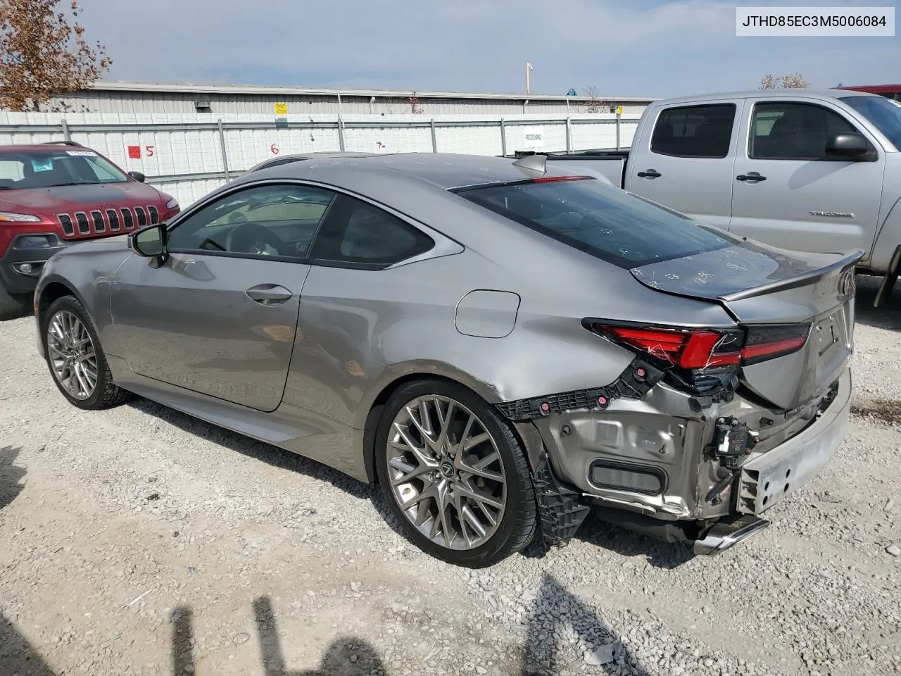 2021 Lexus Rc 300 Base VIN: JTHD85EC3M5006084 Lot: 77759124