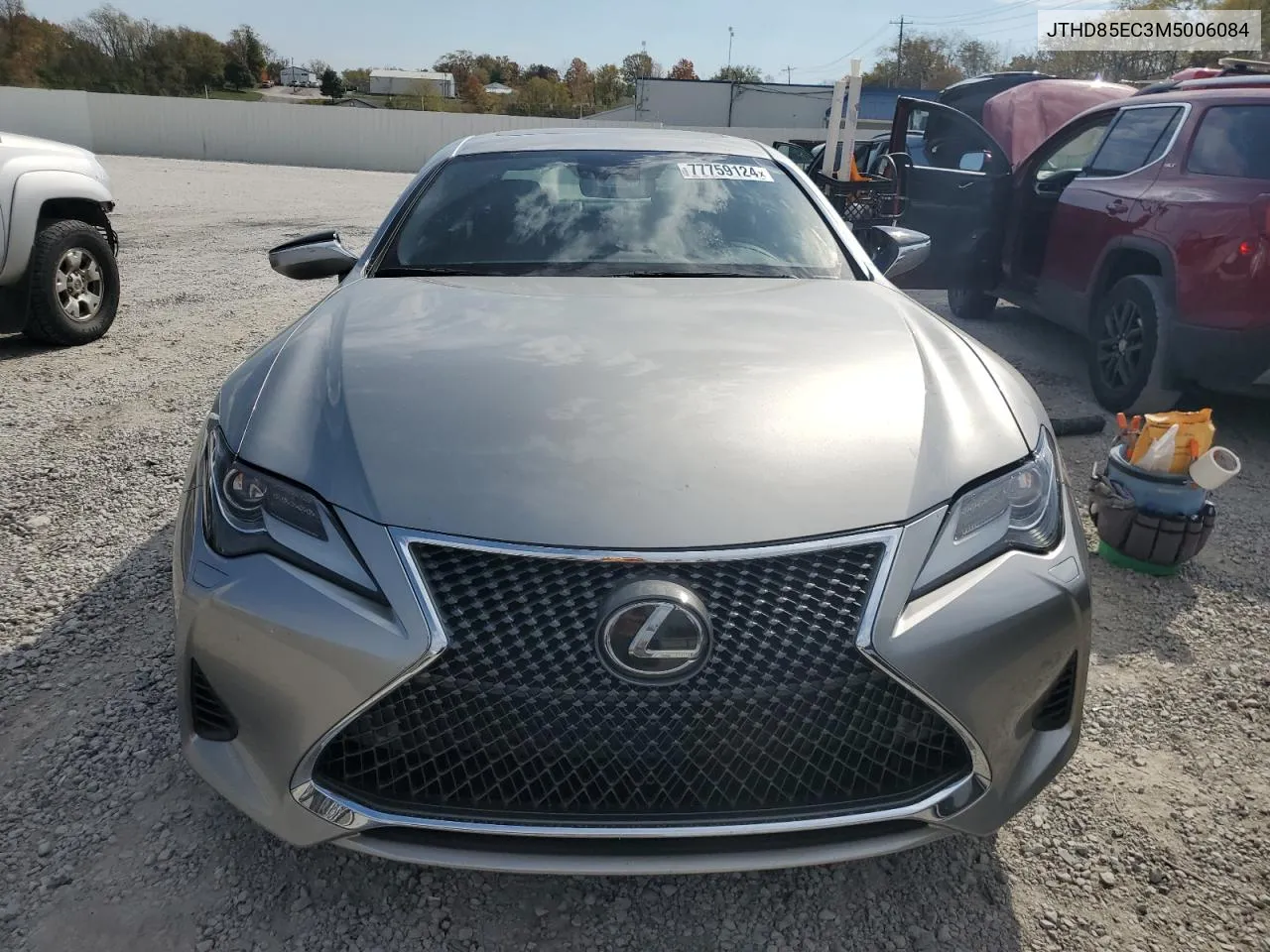 2021 Lexus Rc 300 Base VIN: JTHD85EC3M5006084 Lot: 77759124