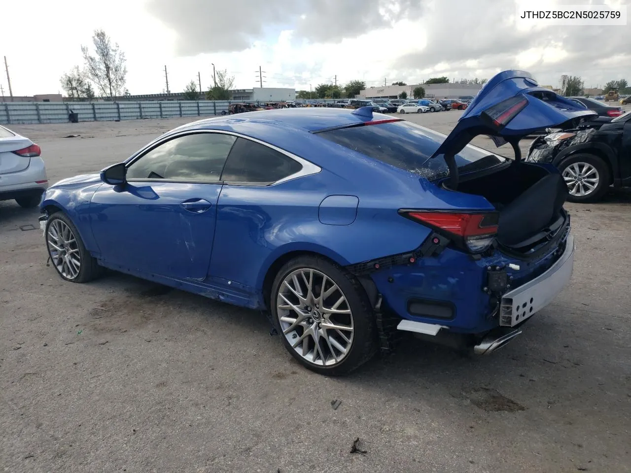 2022 Lexus Rc 350 Base VIN: JTHDZ5BC2N5025759 Lot: 66917074