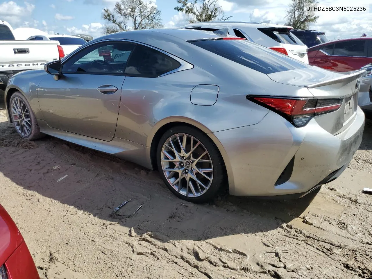 2022 Lexus Rc 350 Base VIN: JTHDZ5BC3N5025236 Lot: 73700284