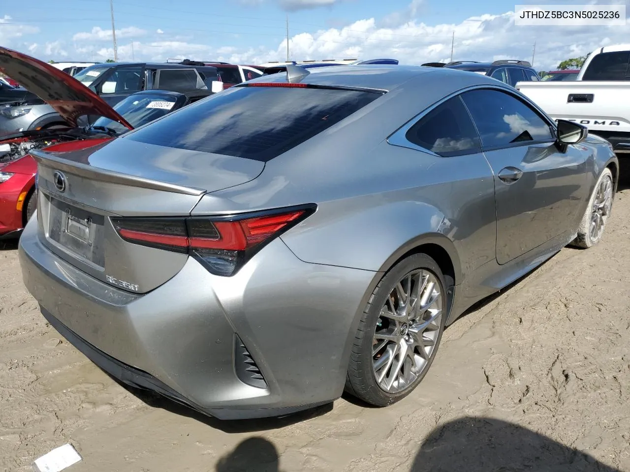 JTHDZ5BC3N5025236 2022 Lexus Rc 350 Base