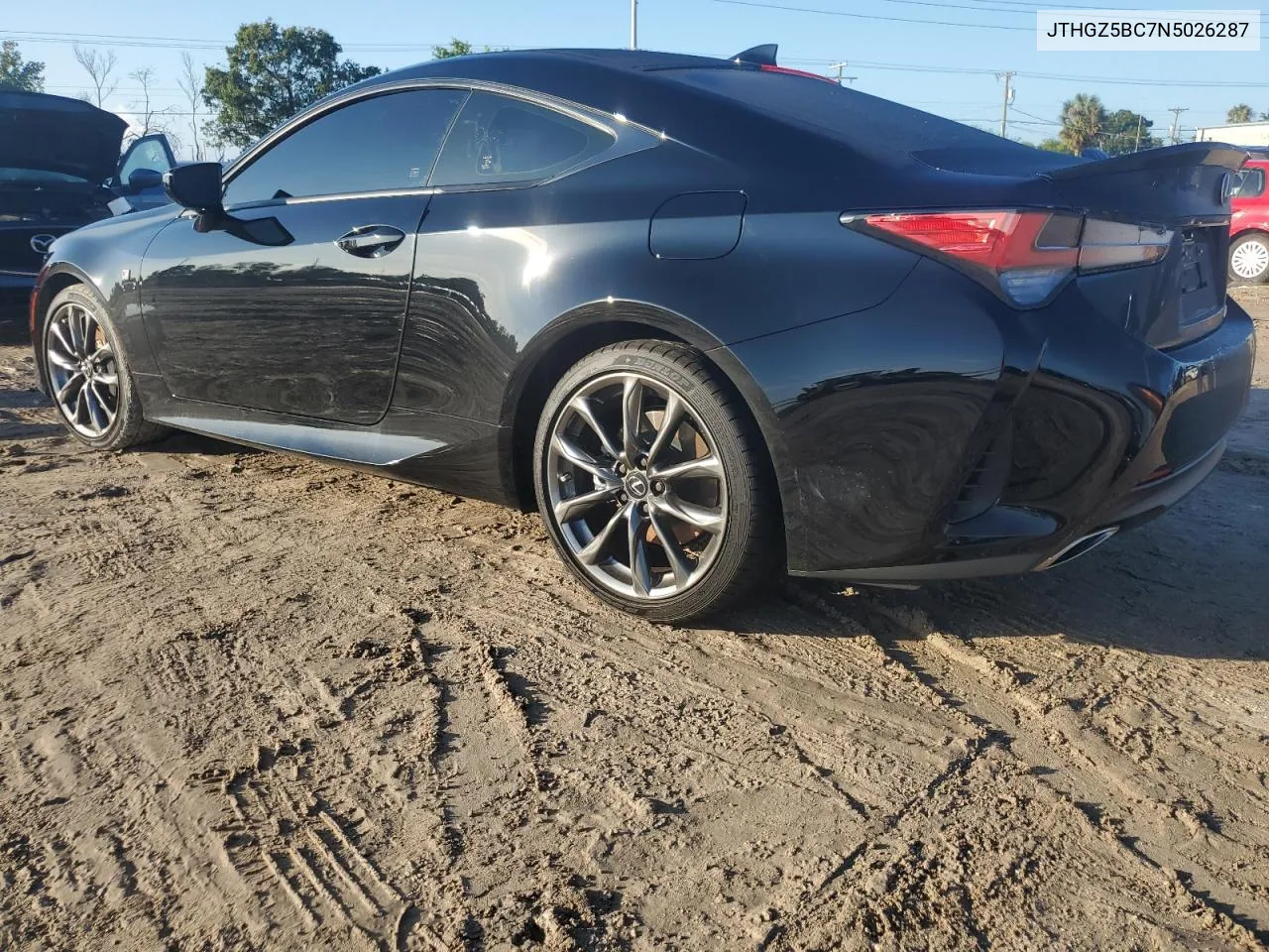 2022 Lexus Rc 350 Base VIN: JTHGZ5BC7N5026287 Lot: 73740454