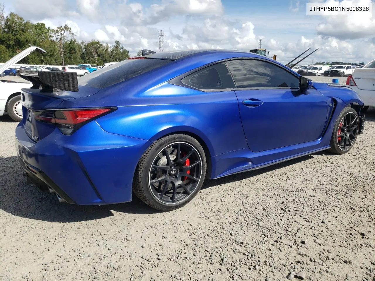 2022 Lexus Rc-F VIN: JTHYP5BC1N5008328 Lot: 78817754