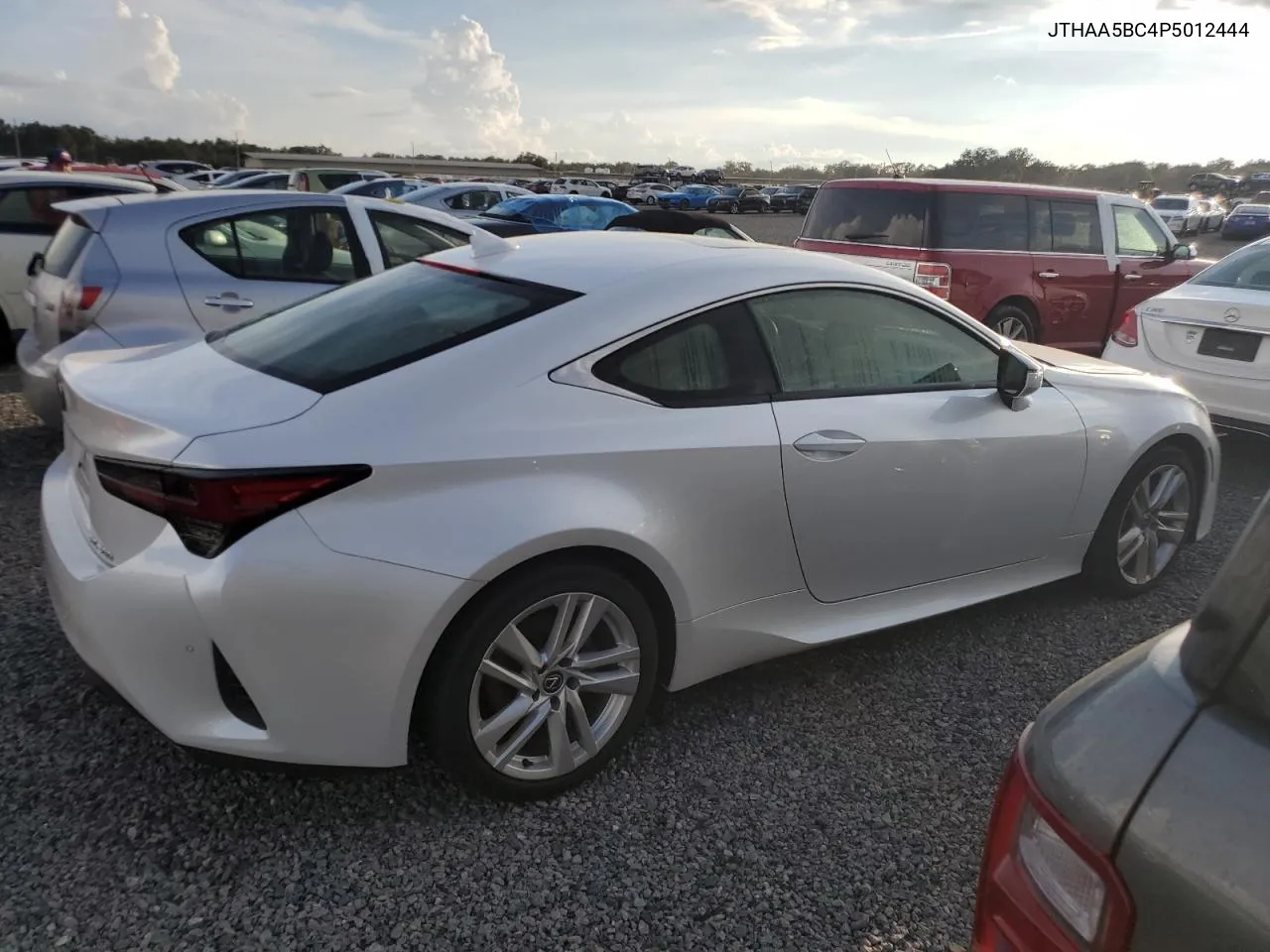 2023 Lexus Rc 300 Base VIN: JTHAA5BC4P5012444 Lot: 73787234