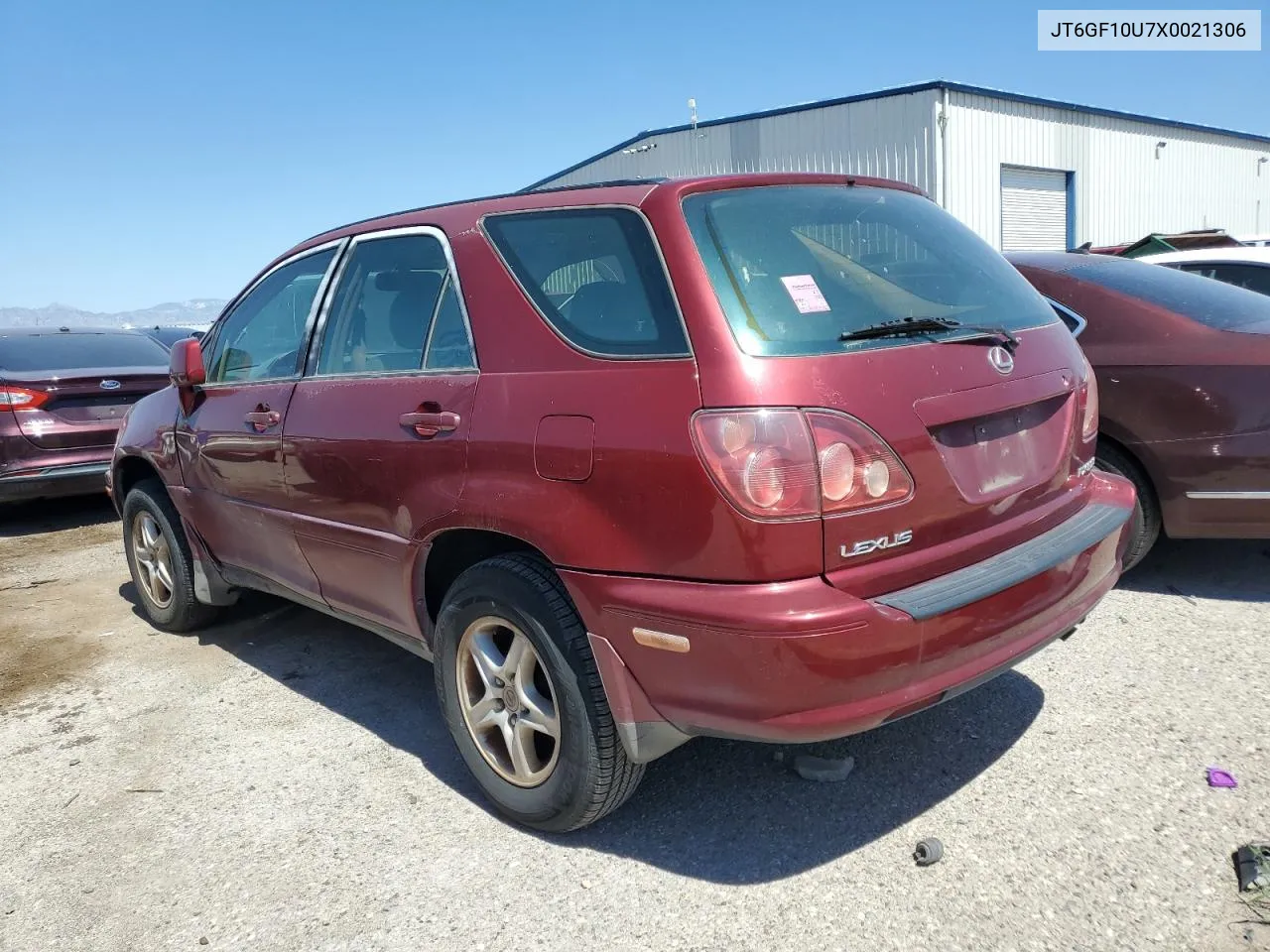 1999 Lexus Rx 300 VIN: JT6GF10U7X0021306 Lot: 71426494