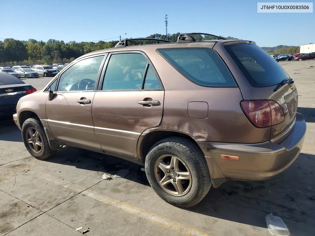 1999 Lexus Rx 300 VIN: JT6HF10U0X0083506 Lot: 74708624