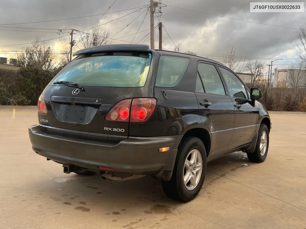 1999 Lexus Rx 300 VIN: JT6GF10U5X0022633 Lot: 76636844