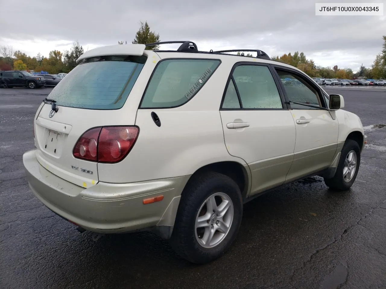 1999 Lexus Rx 300 VIN: JT6HF10U0X0043345 Lot: 78272534