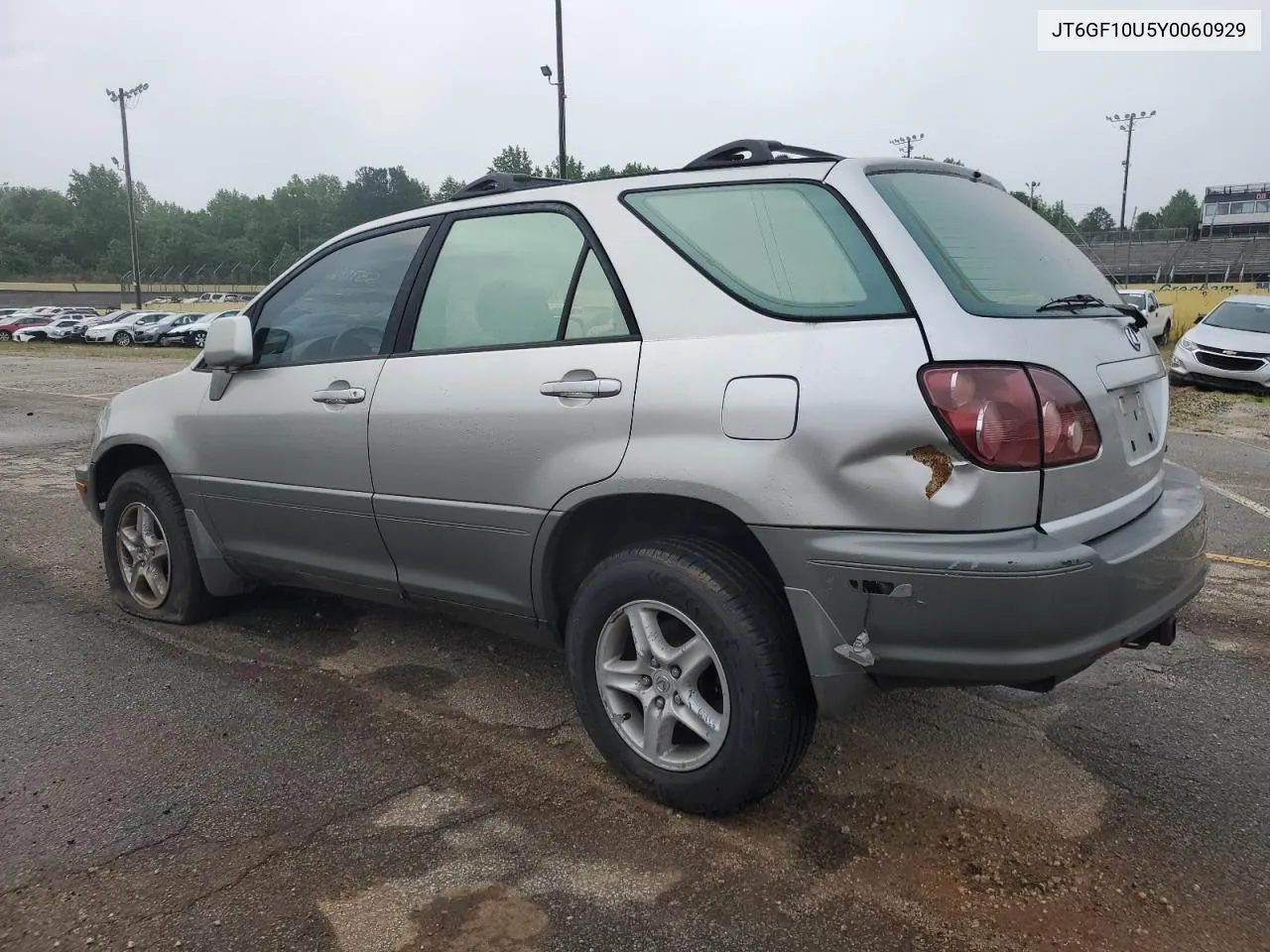 2000 Lexus Rx 300 VIN: JT6GF10U5Y0060929 Lot: 53702734