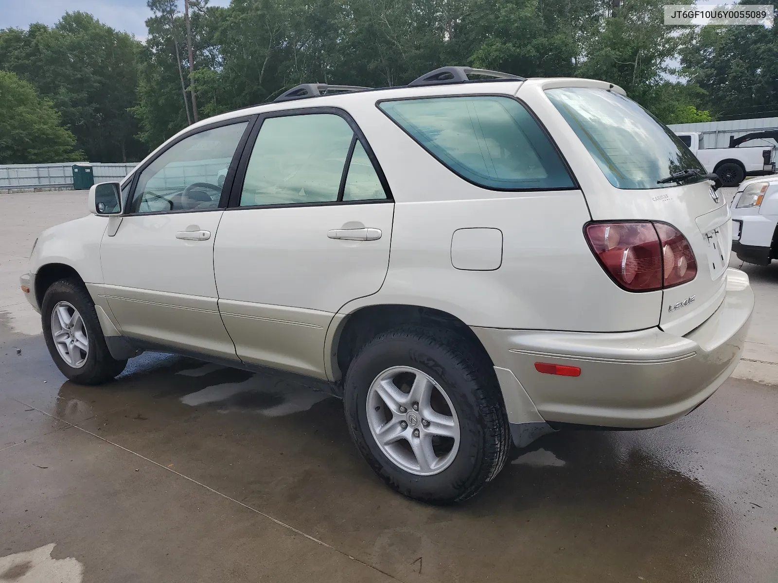 2000 Lexus Rx 300 VIN: JT6GF10U6Y0055089 Lot: 56127594