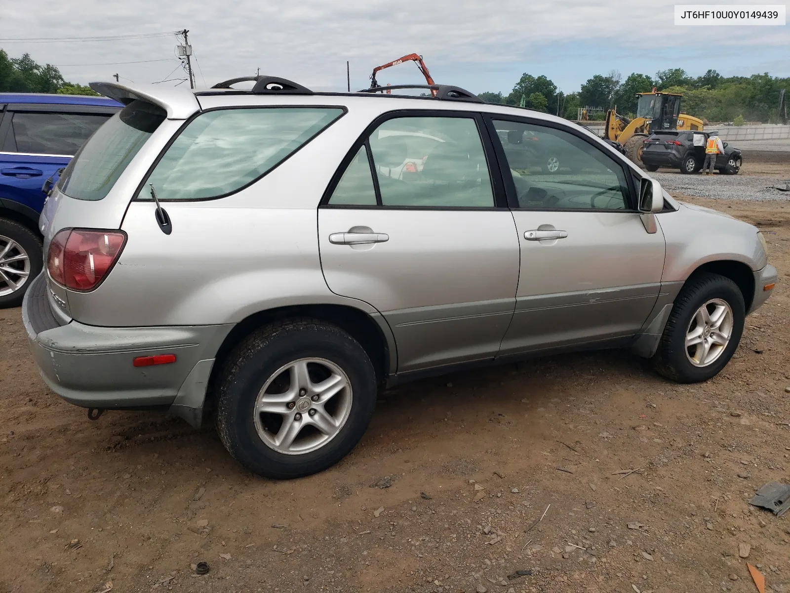 2000 Lexus Rx 300 VIN: JT6HF10U0Y0149439 Lot: 57951344