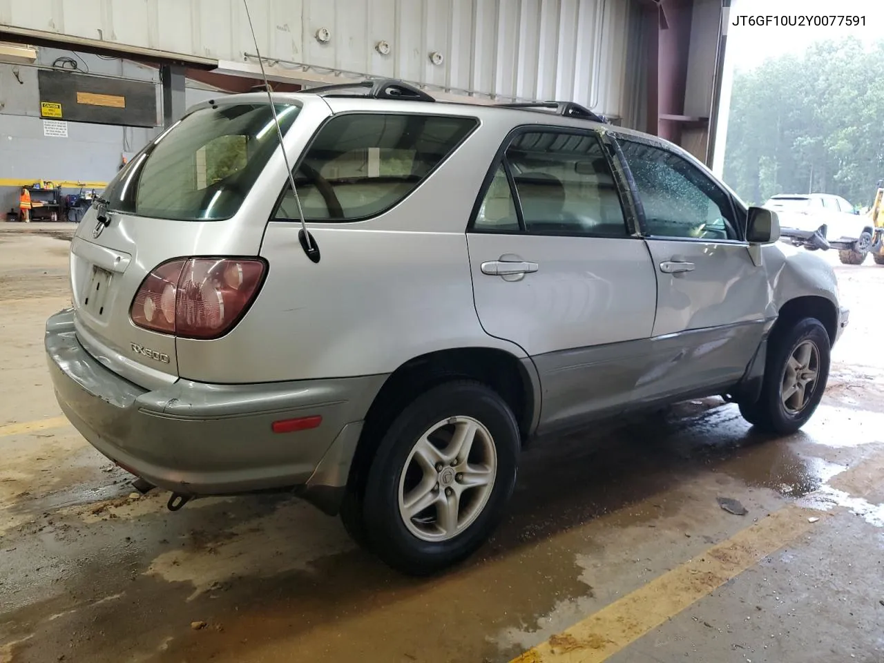 2000 Lexus Rx 300 VIN: JT6GF10U2Y0077591 Lot: 66757744