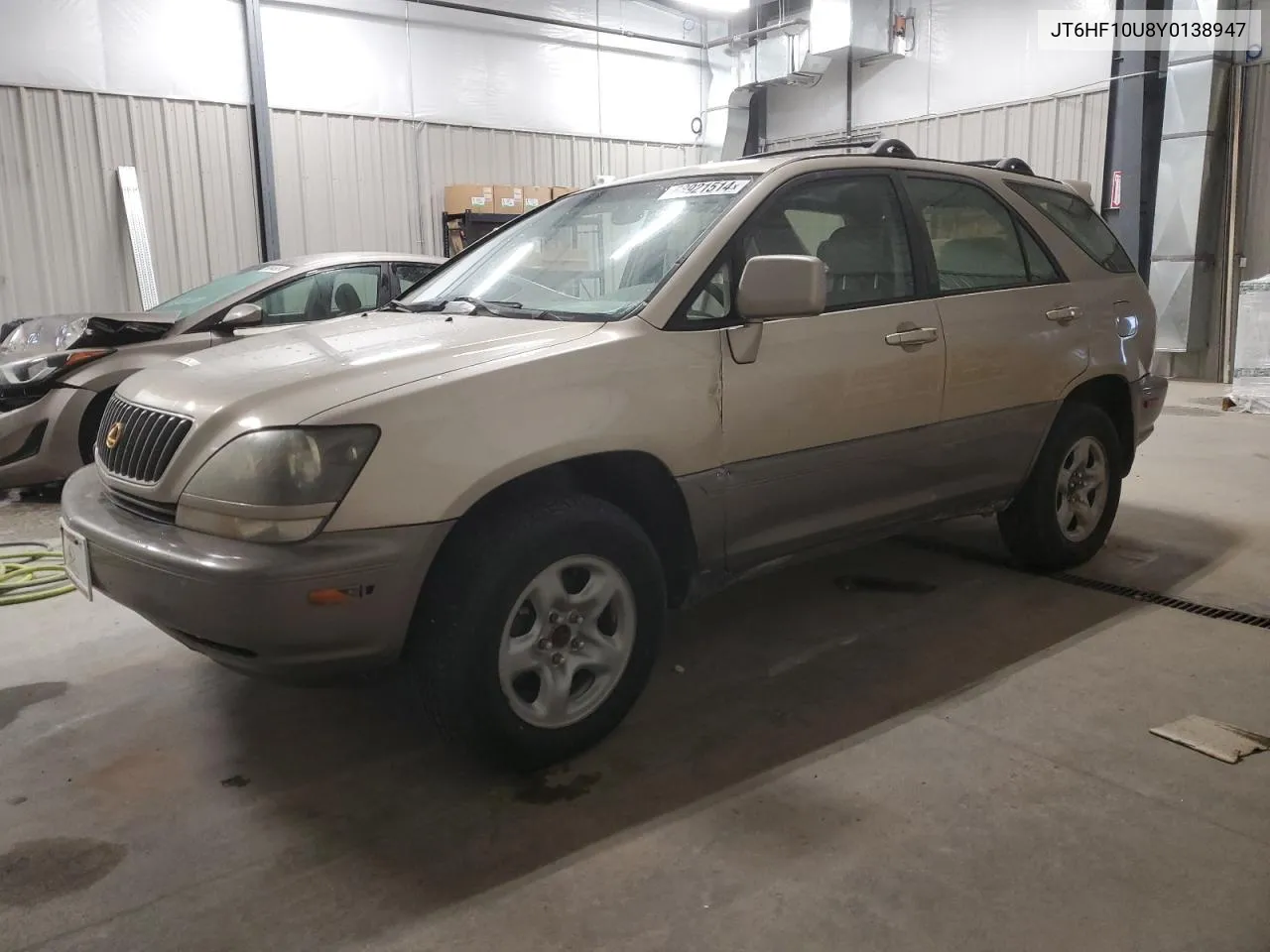 2000 Lexus Rx 300 VIN: JT6HF10U8Y0138947 Lot: 68921514