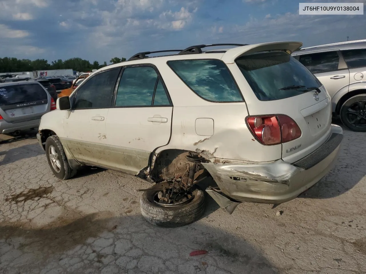 2000 Lexus Rx 300 VIN: JT6HF10U9Y0138004 Lot: 69273974