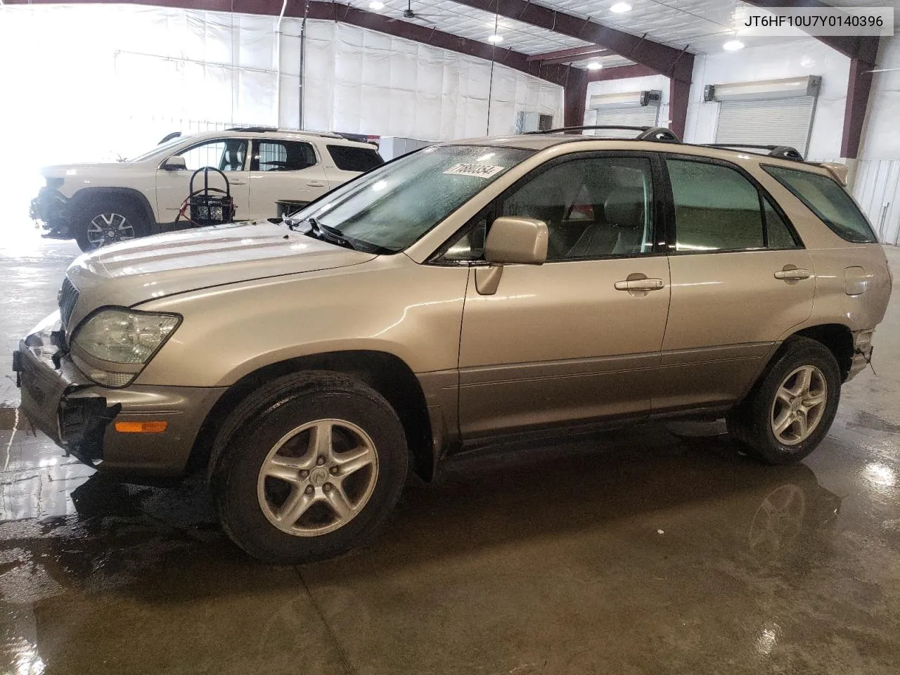 2000 Lexus Rx 300 VIN: JT6HF10U7Y0140396 Lot: 71880354