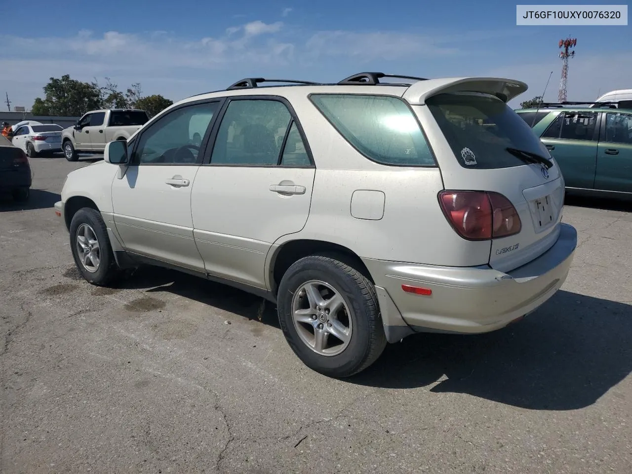 2000 Lexus Rx 300 VIN: JT6GF10UXY0076320 Lot: 72396724