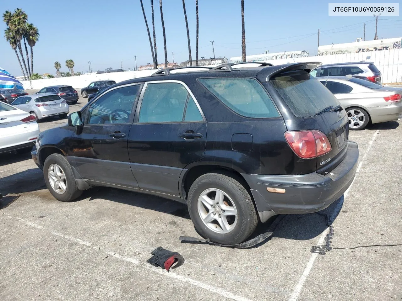 2000 Lexus Rx 300 VIN: JT6GF10U6Y0059126 Lot: 73426814