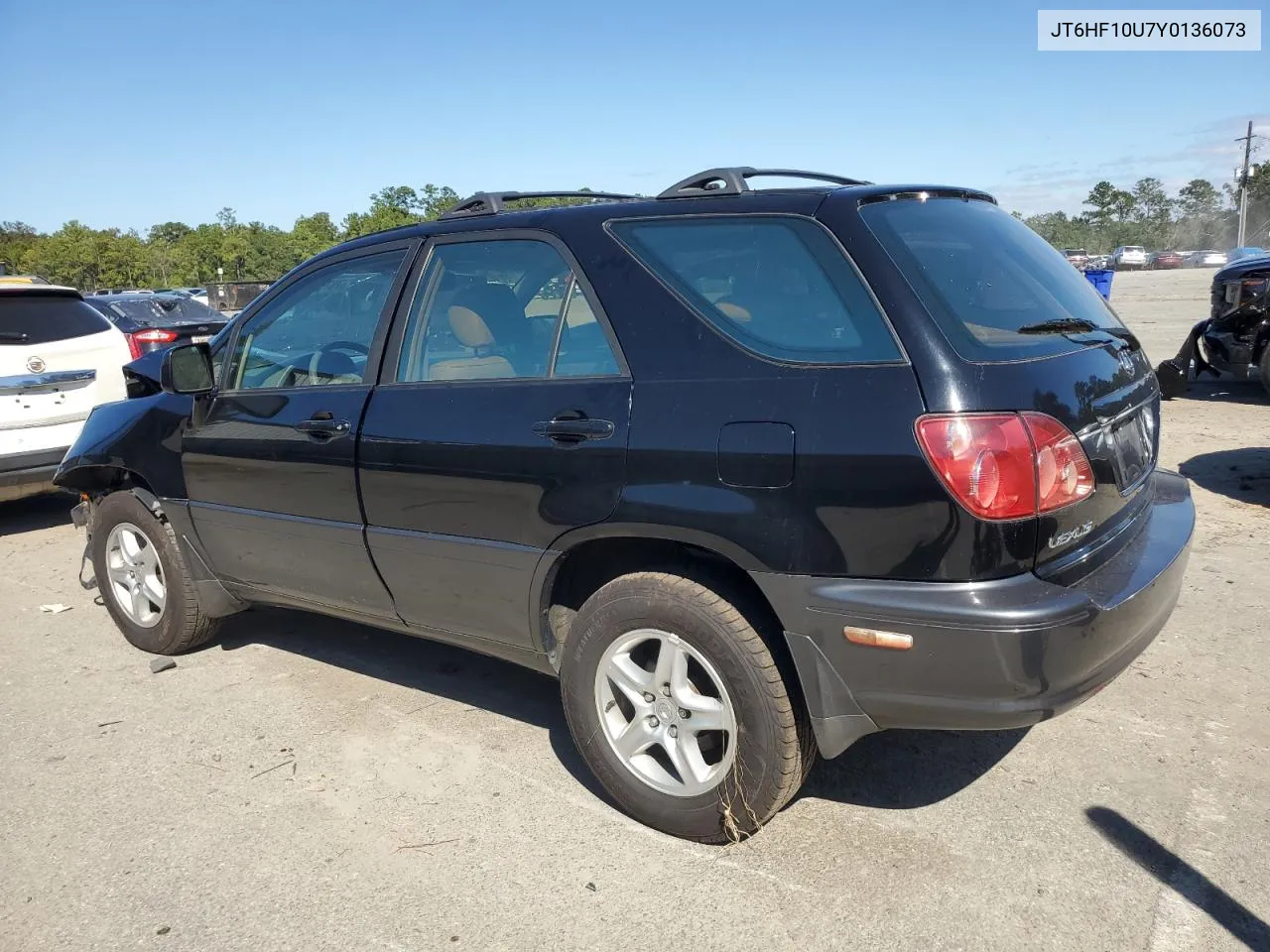 2000 Lexus Rx 300 VIN: JT6HF10U7Y0136073 Lot: 75754344