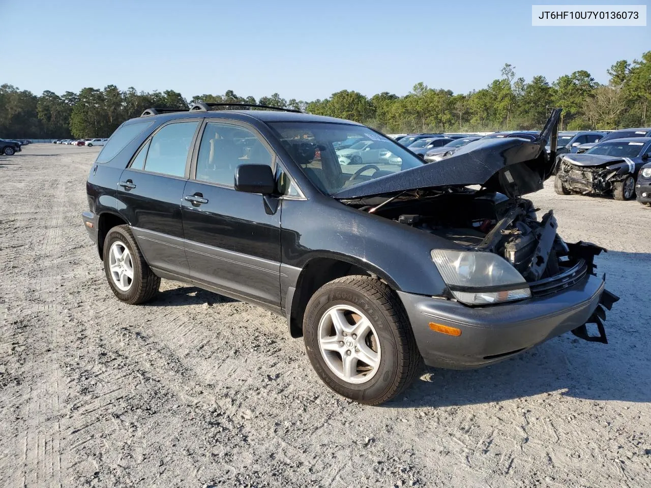 2000 Lexus Rx 300 VIN: JT6HF10U7Y0136073 Lot: 75754344