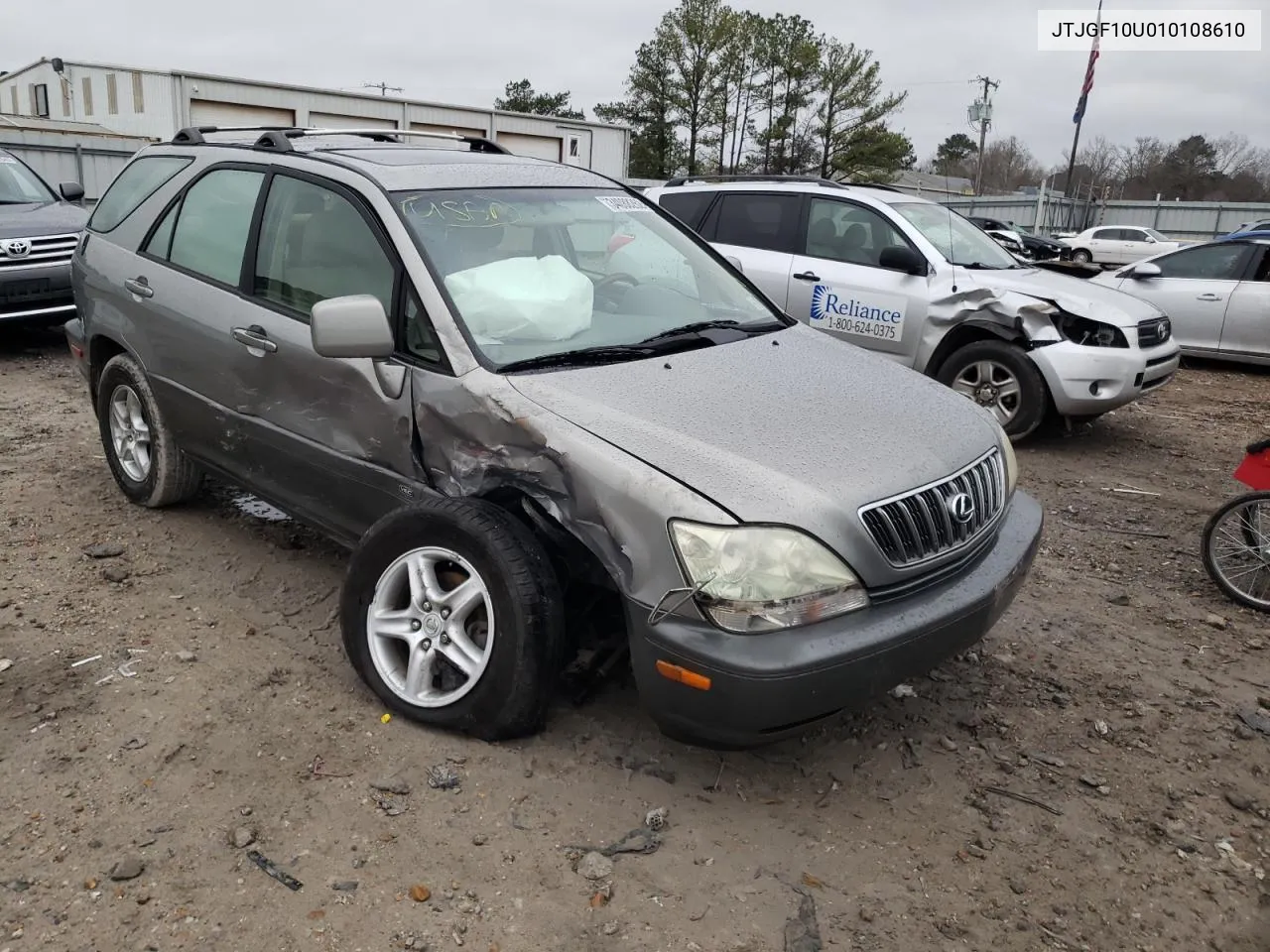 2001 Lexus Rx 300 VIN: JTJGF10U010108610 Lot: 34088262