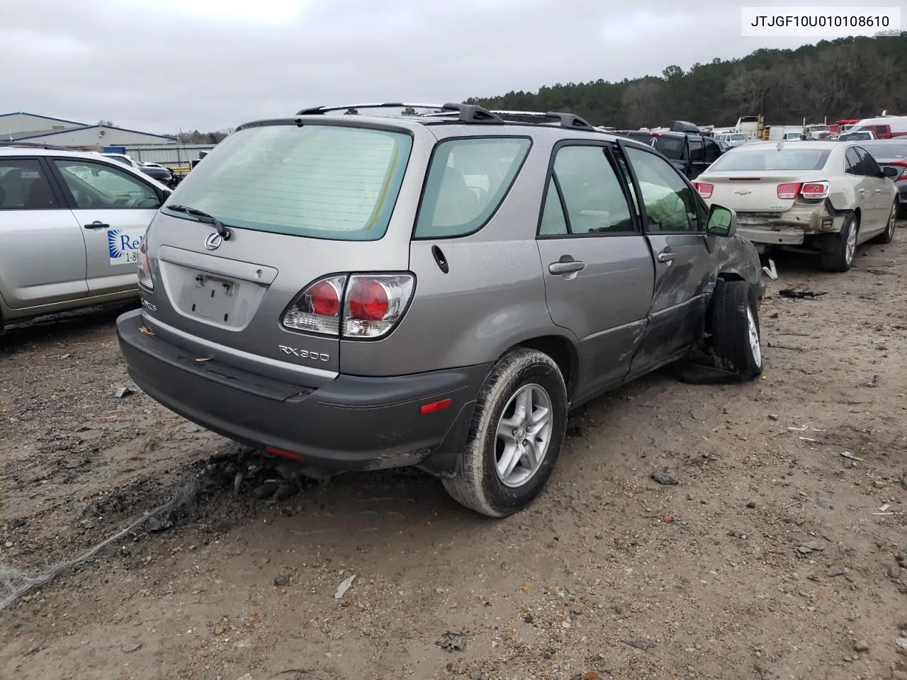 2001 Lexus Rx 300 VIN: JTJGF10U010108610 Lot: 34088262