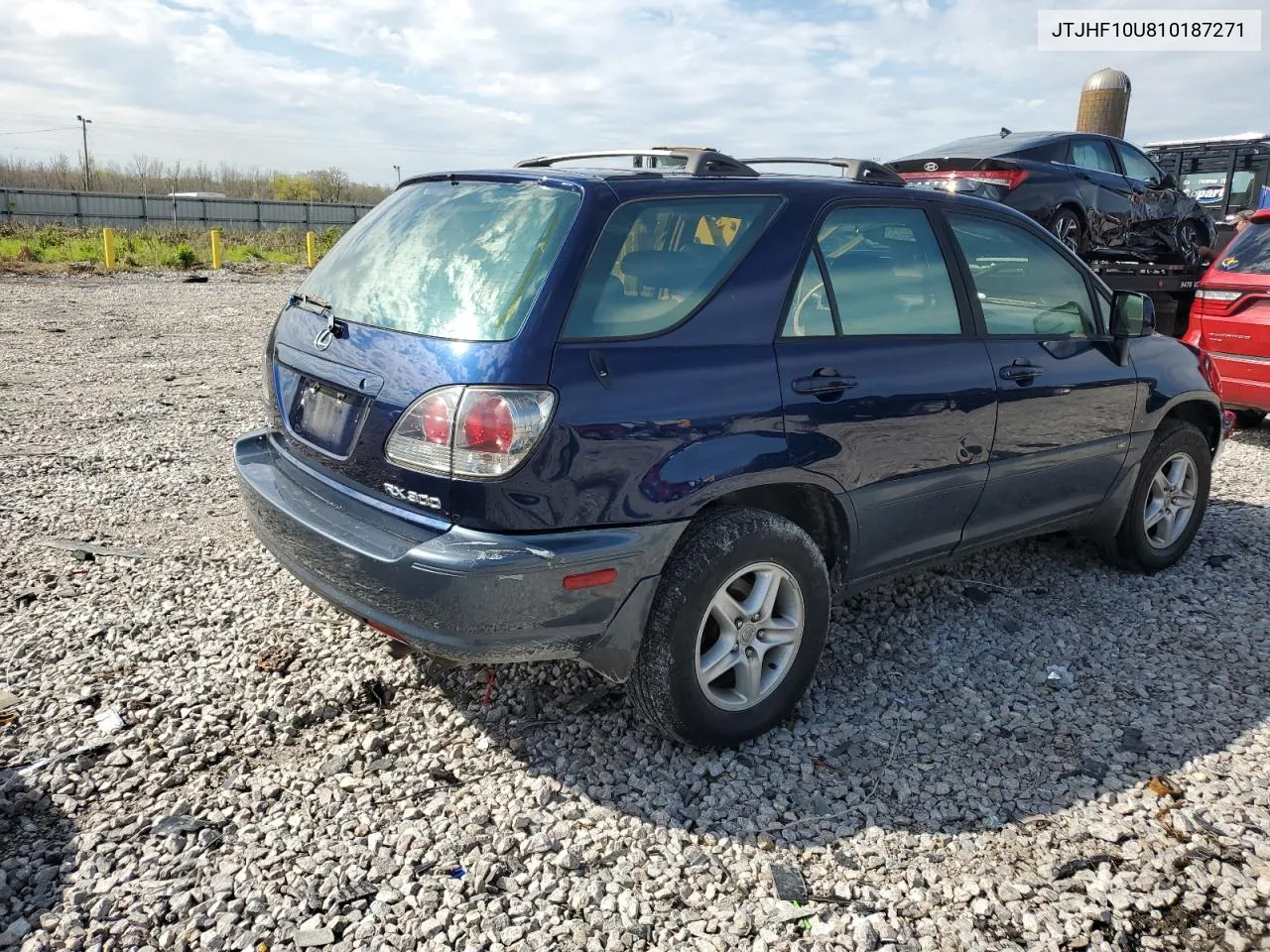 2001 Lexus Rx 300 VIN: JTJHF10U810187271 Lot: 47242574