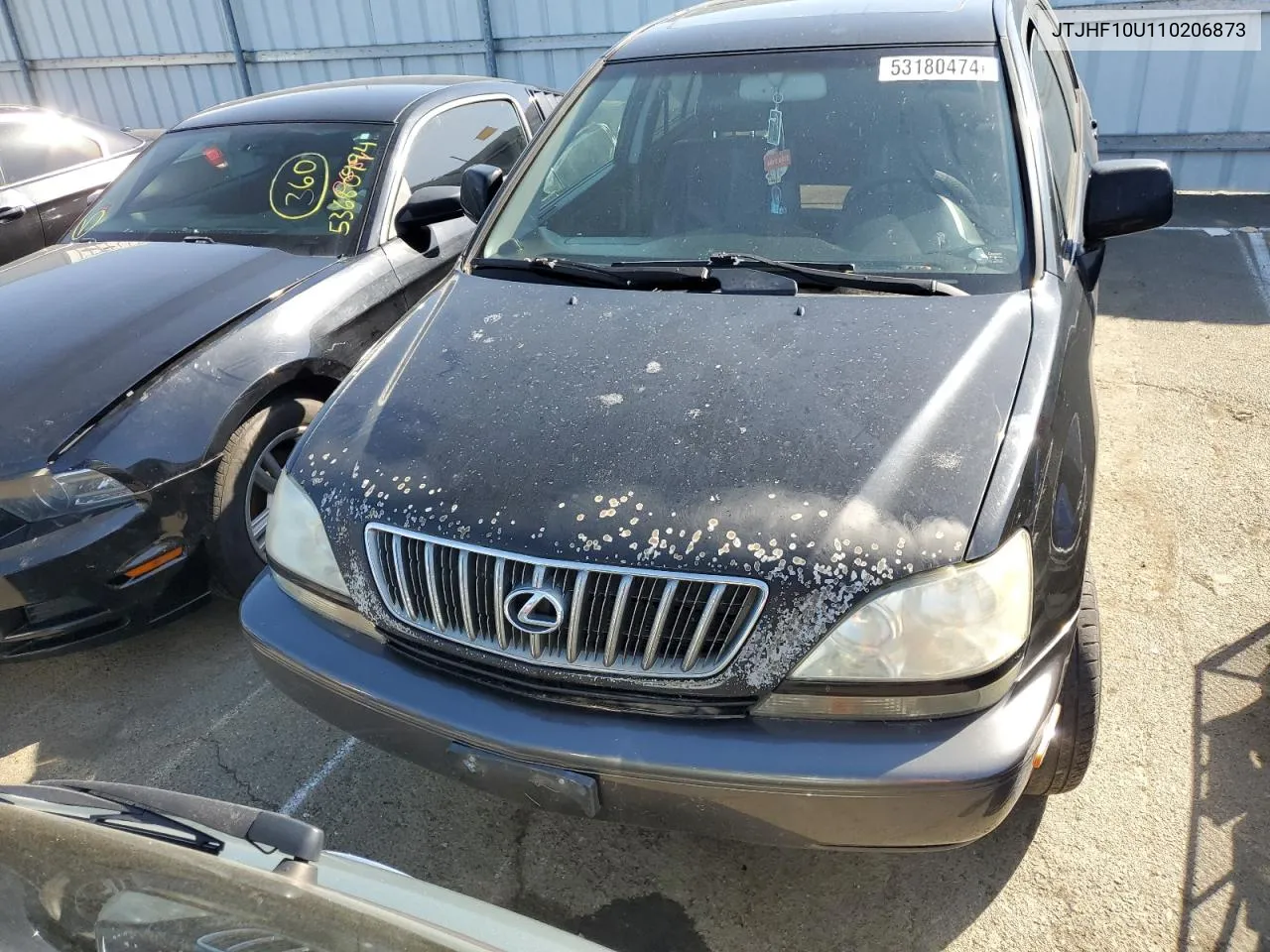 2001 Lexus Rx 300 VIN: JTJHF10U110206873 Lot: 53180474