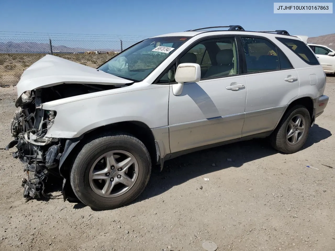 2001 Lexus Rx 300 VIN: JTJHF10UX10167863 Lot: 59978794