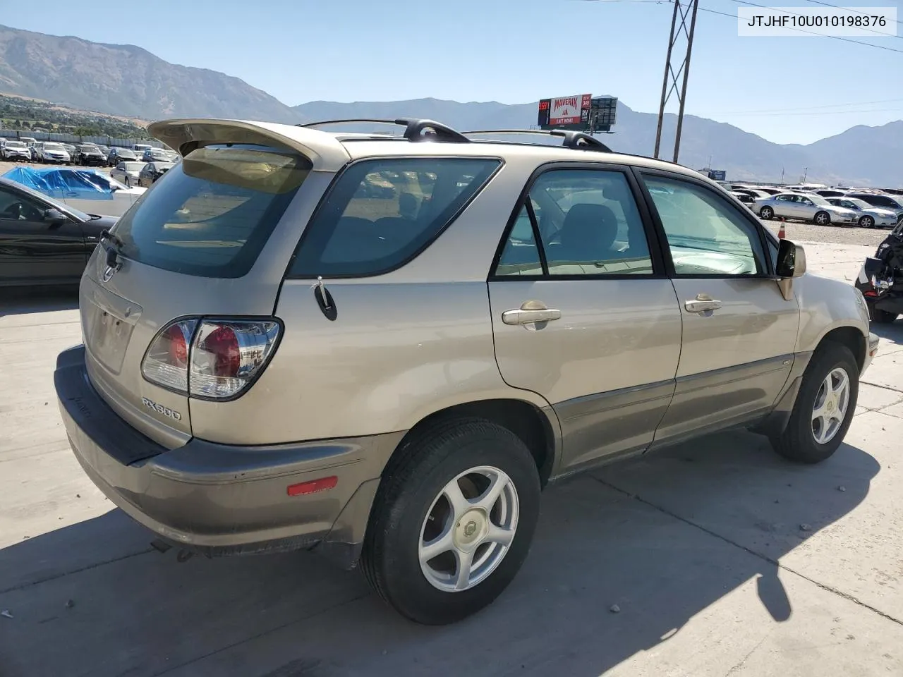 2001 Lexus Rx 300 VIN: JTJHF10U010198376 Lot: 67970574