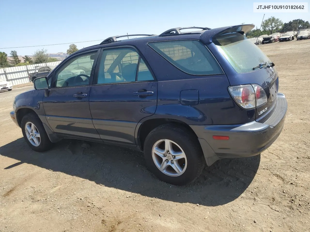 2001 Lexus Rx 300 VIN: JTJHF10U910182662 Lot: 68949534