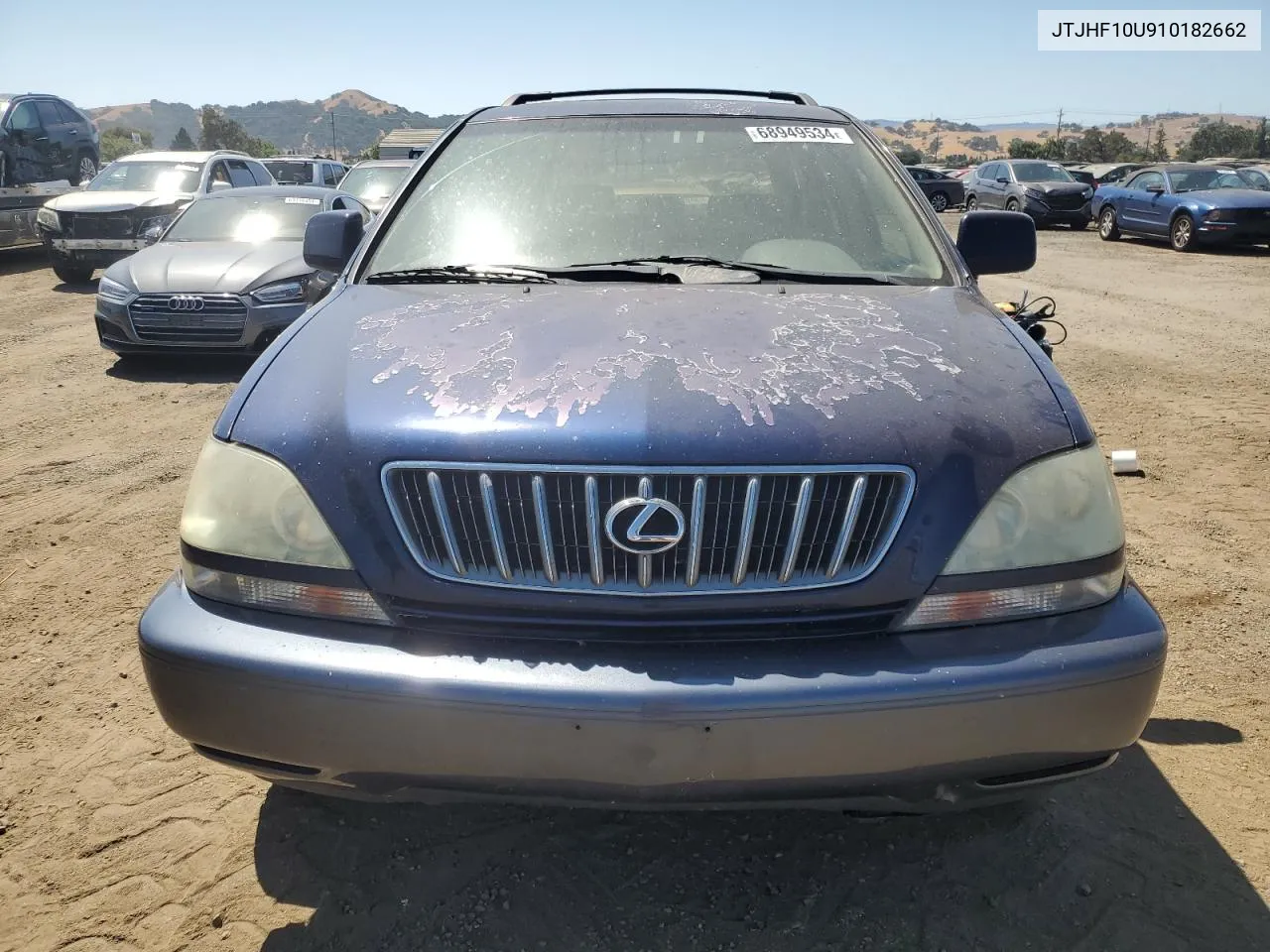 2001 Lexus Rx 300 VIN: JTJHF10U910182662 Lot: 68949534