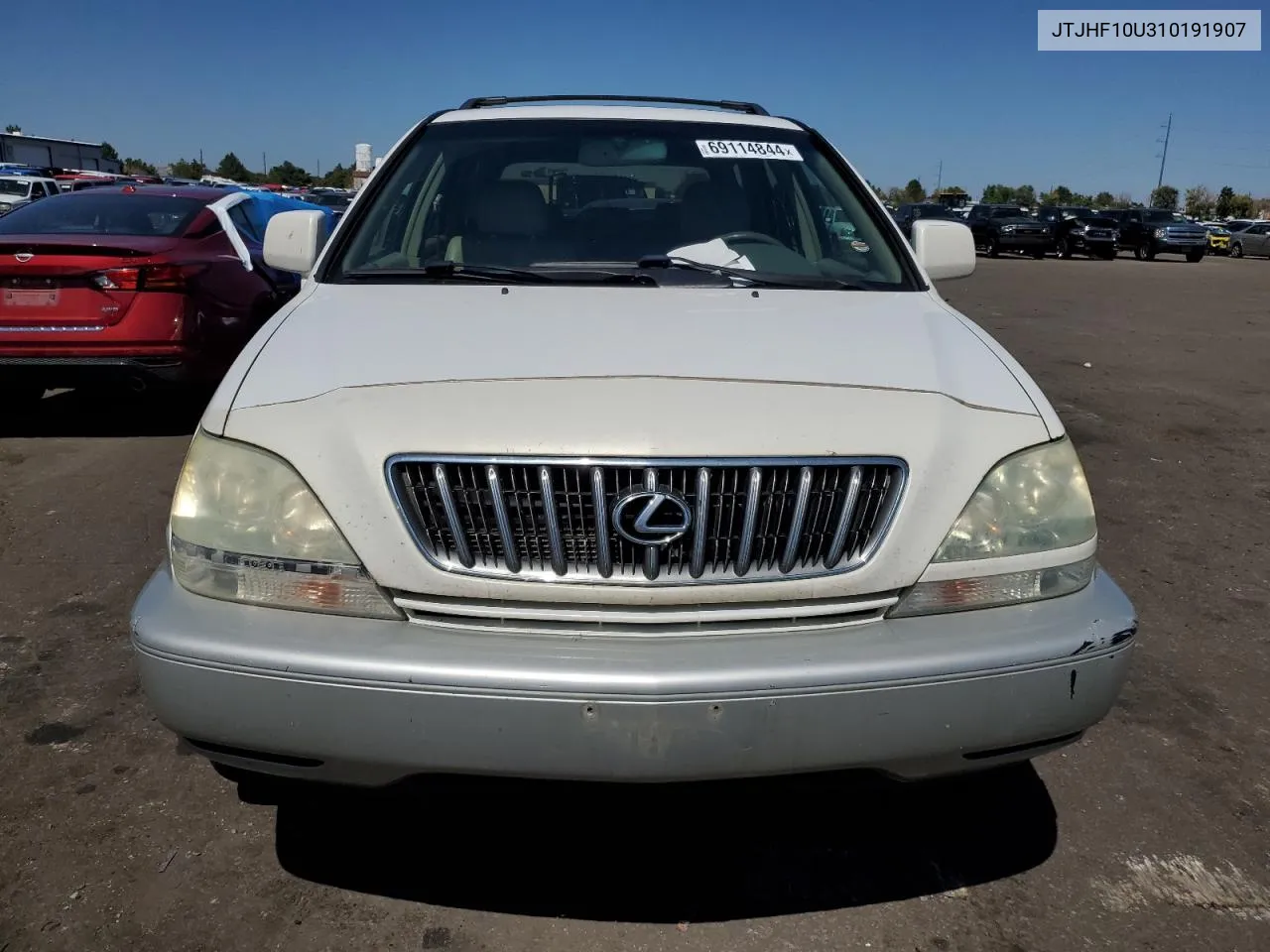 2001 Lexus Rx 300 VIN: JTJHF10U310191907 Lot: 69114844