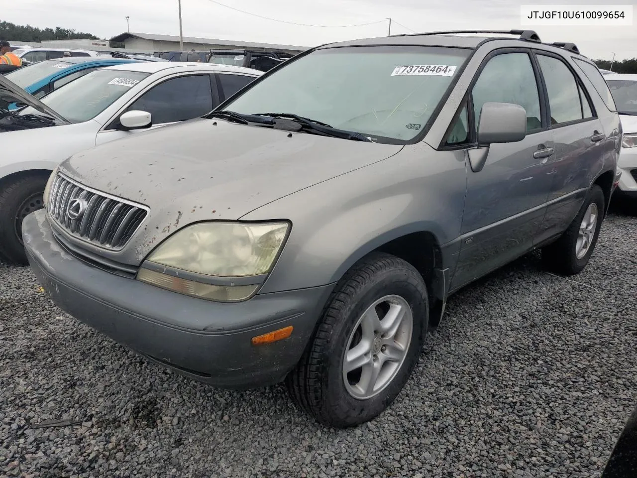 2001 Lexus Rx 300 VIN: JTJGF10U610099654 Lot: 73758464