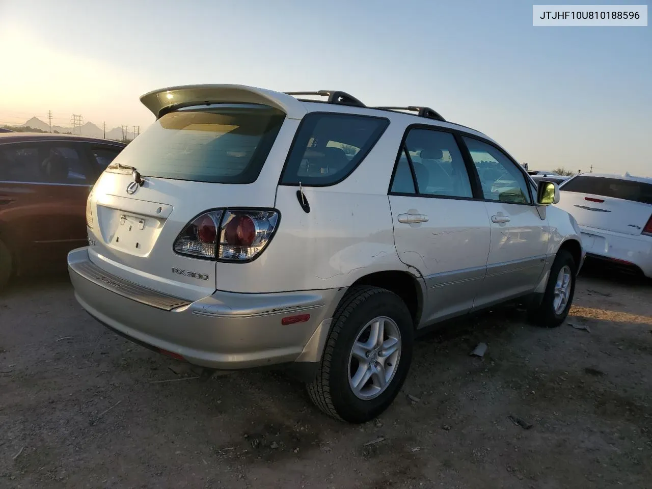 2001 Lexus Rx 300 VIN: JTJHF10U810188596 Lot: 73973014