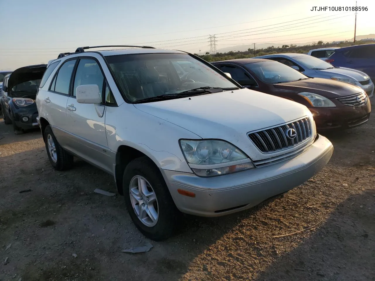 2001 Lexus Rx 300 VIN: JTJHF10U810188596 Lot: 73973014