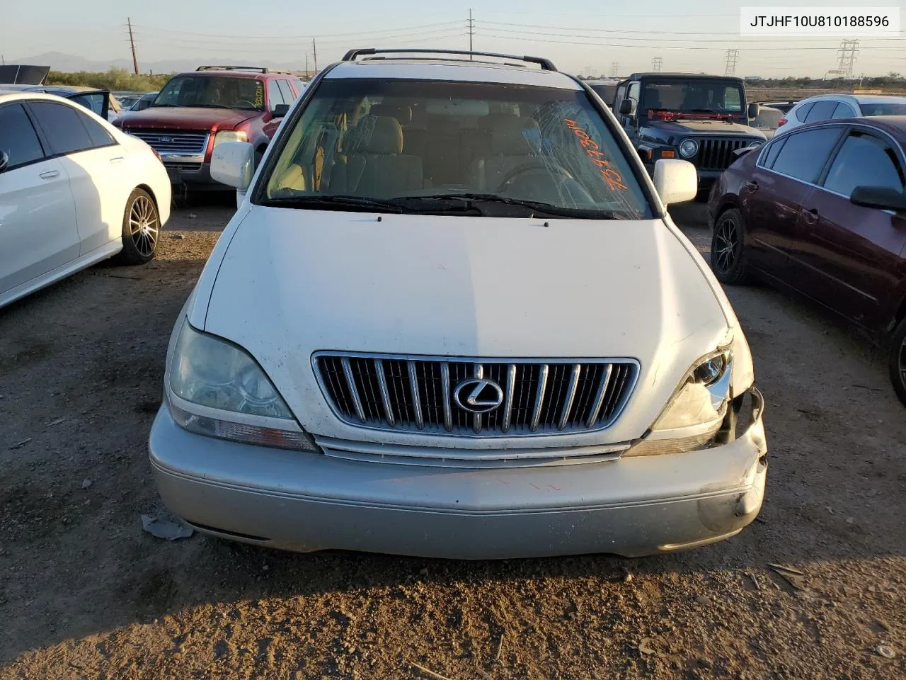 2001 Lexus Rx 300 VIN: JTJHF10U810188596 Lot: 73973014