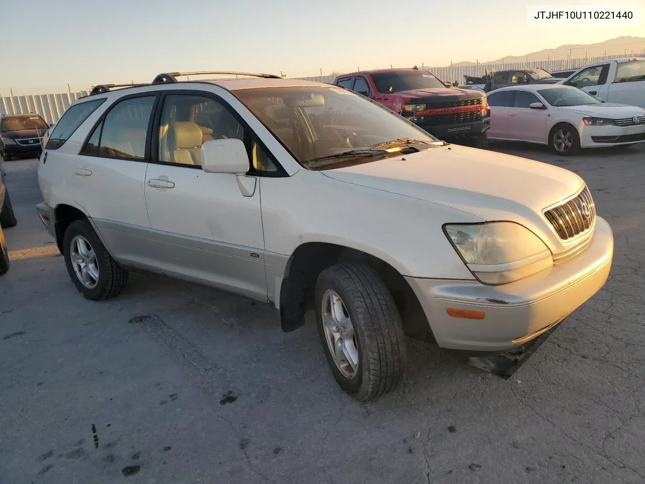 2001 Lexus Rx 300 VIN: JTJHF10U110221440 Lot: 74028394