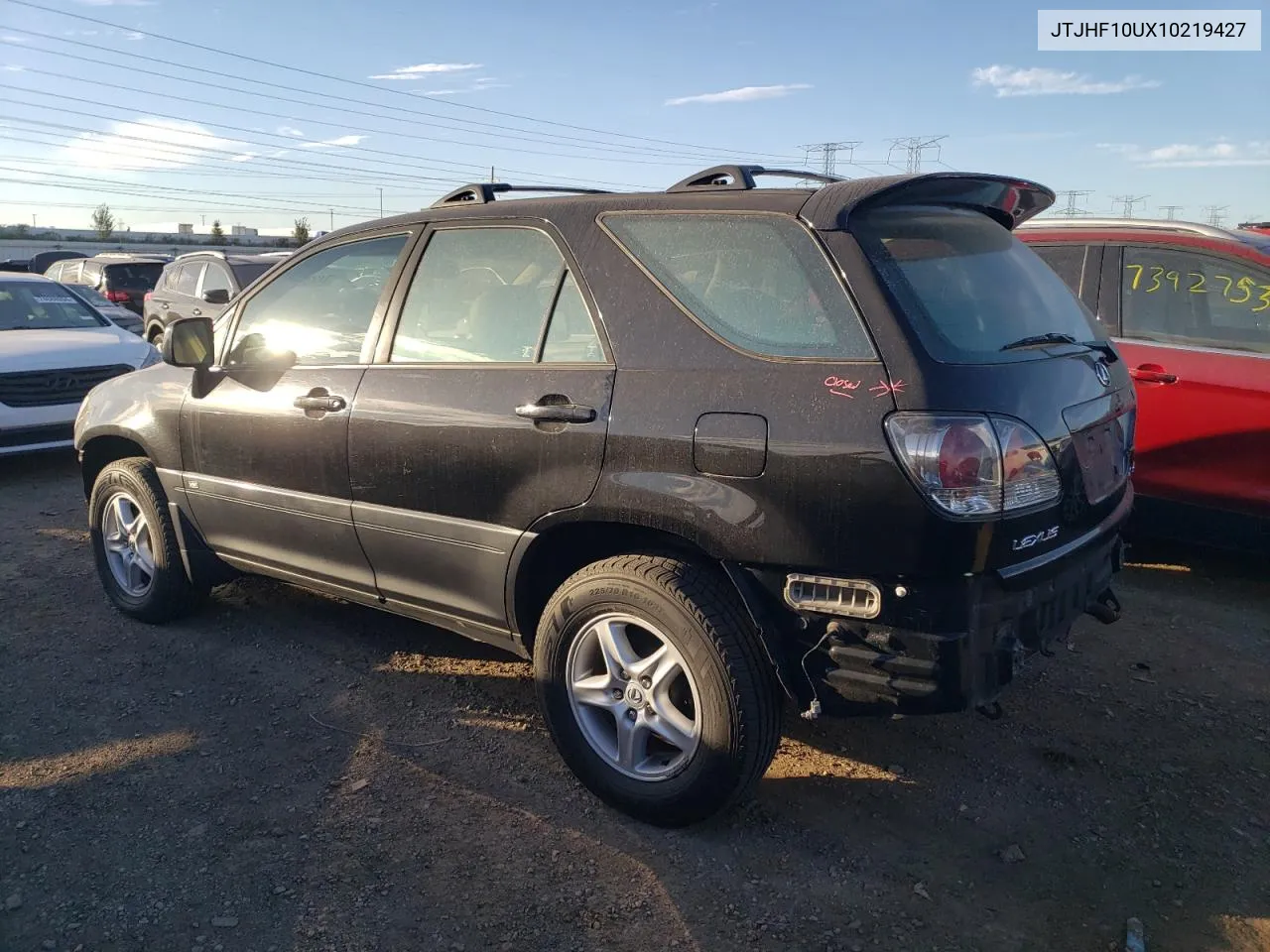 2001 Lexus Rx 300 VIN: JTJHF10UX10219427 Lot: 74339714