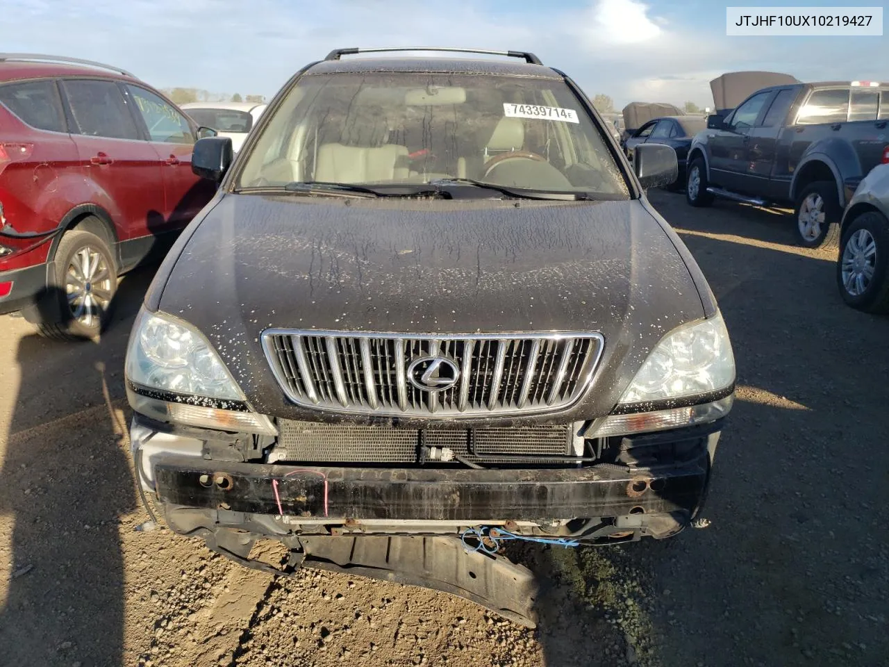 2001 Lexus Rx 300 VIN: JTJHF10UX10219427 Lot: 74339714