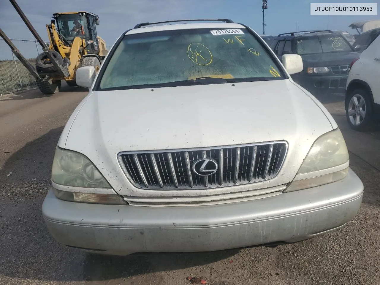 2001 Lexus Rx 300 VIN: JTJGF10U010113953 Lot: 75176564