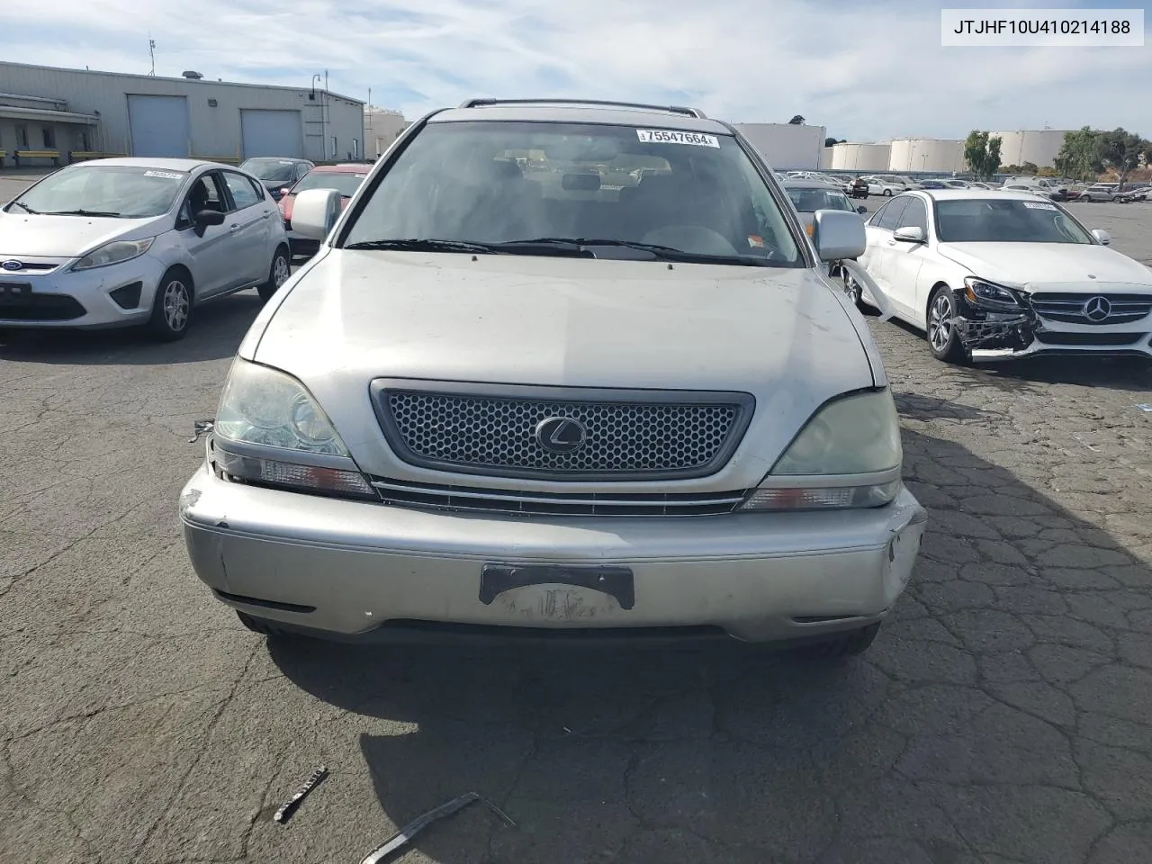 2001 Lexus Rx 300 VIN: JTJHF10U410214188 Lot: 75547664