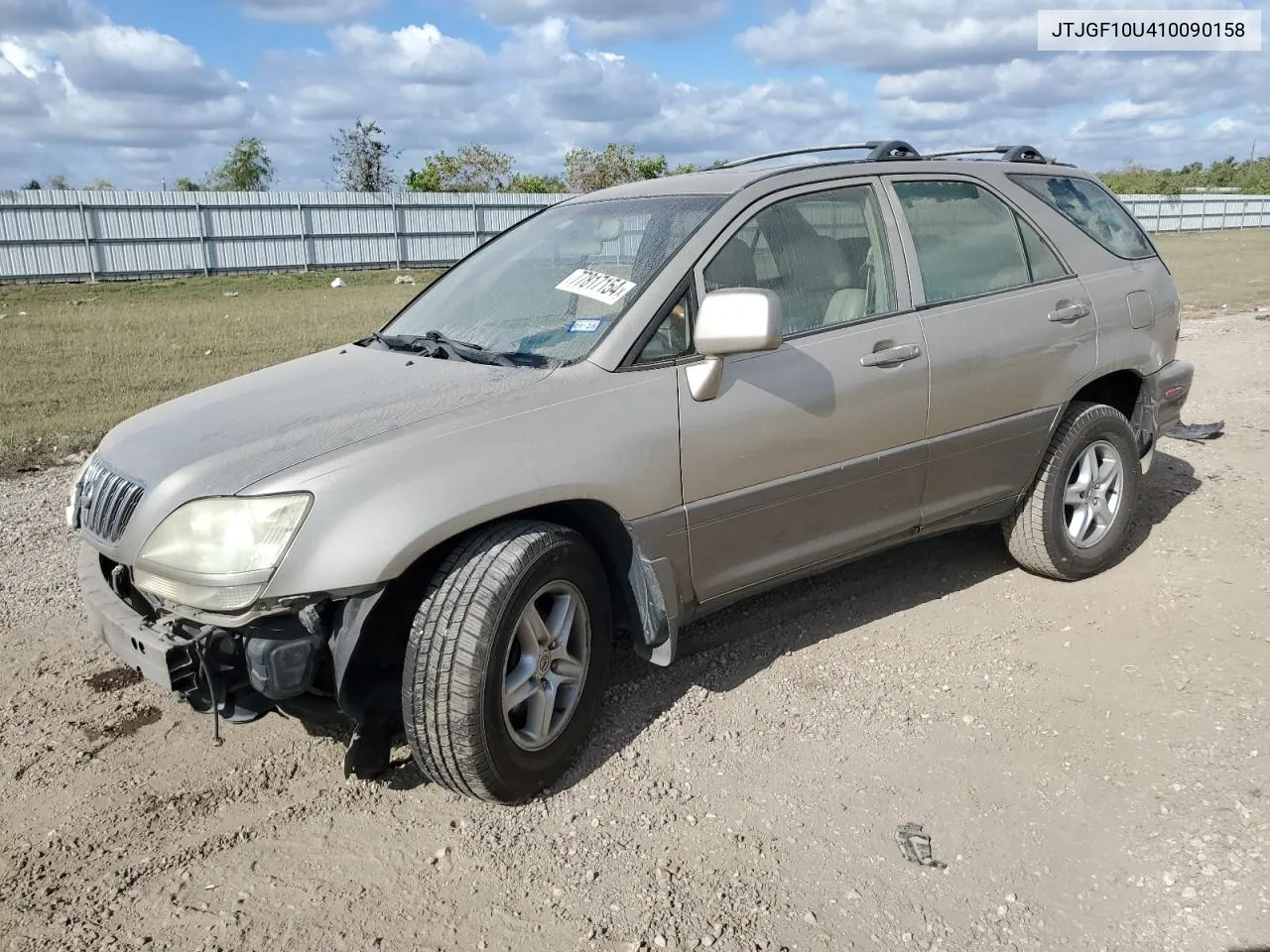 2001 Lexus Rx 300 VIN: JTJGF10U410090158 Lot: 77817154