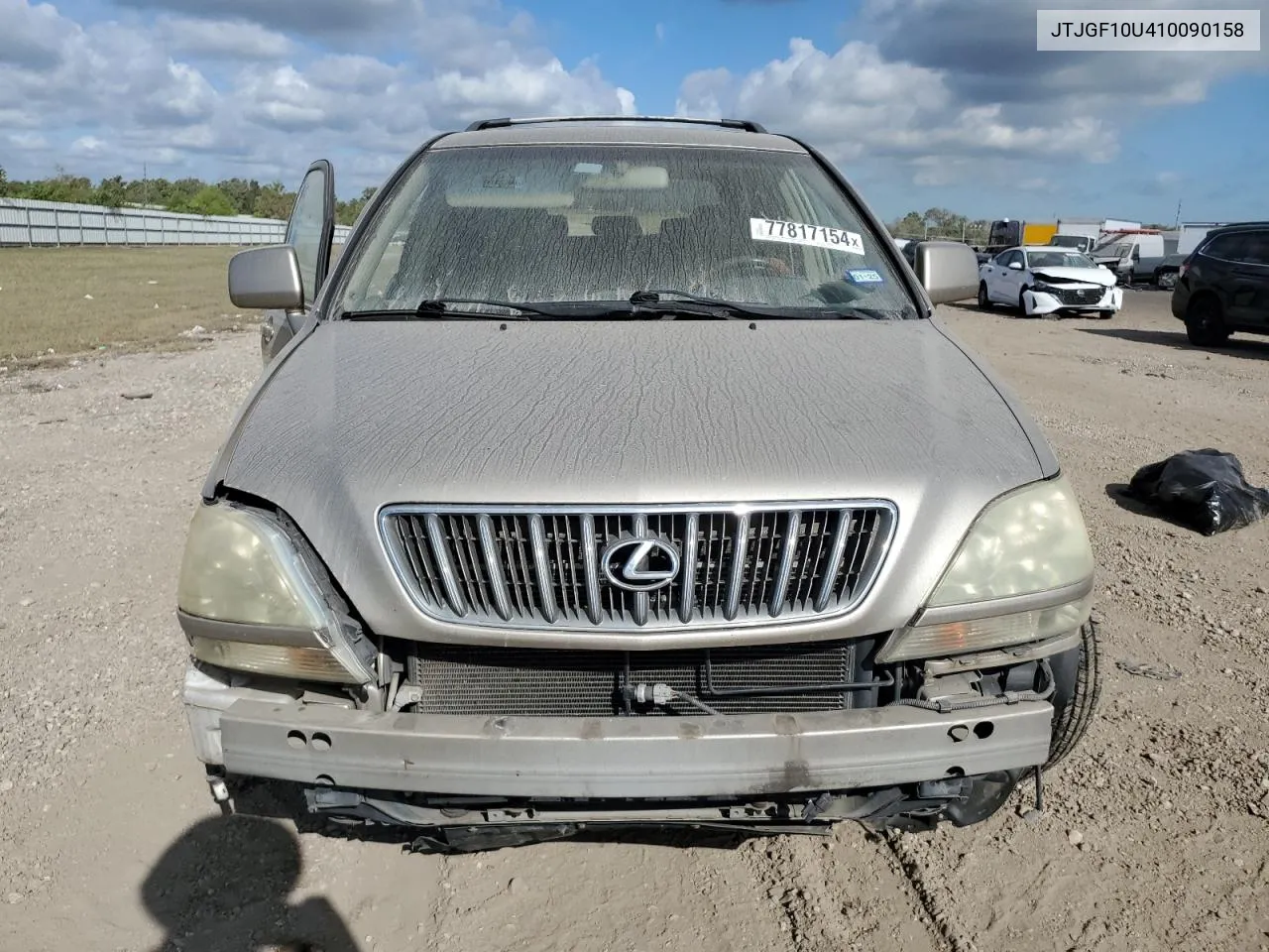 2001 Lexus Rx 300 VIN: JTJGF10U410090158 Lot: 77817154