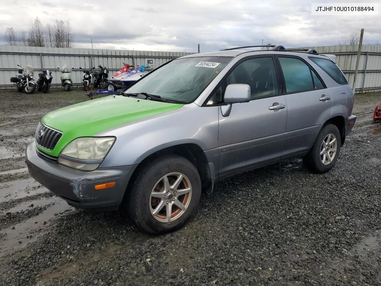 2001 Lexus Rx 300 VIN: JTJHF10U010188494 Lot: 80594234